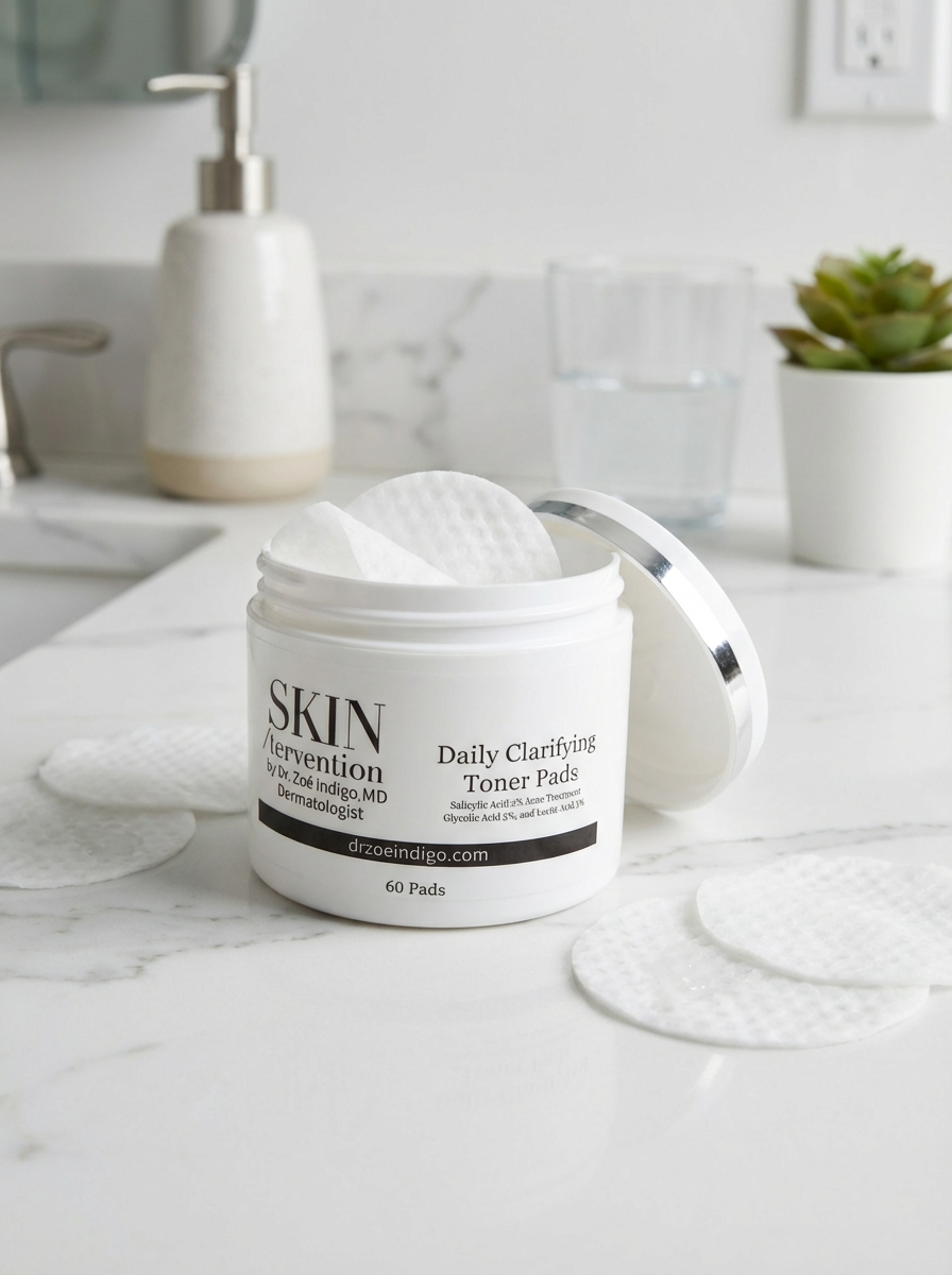 Daily Clarifying Toner Pads – SKIN/tervention Dermatology