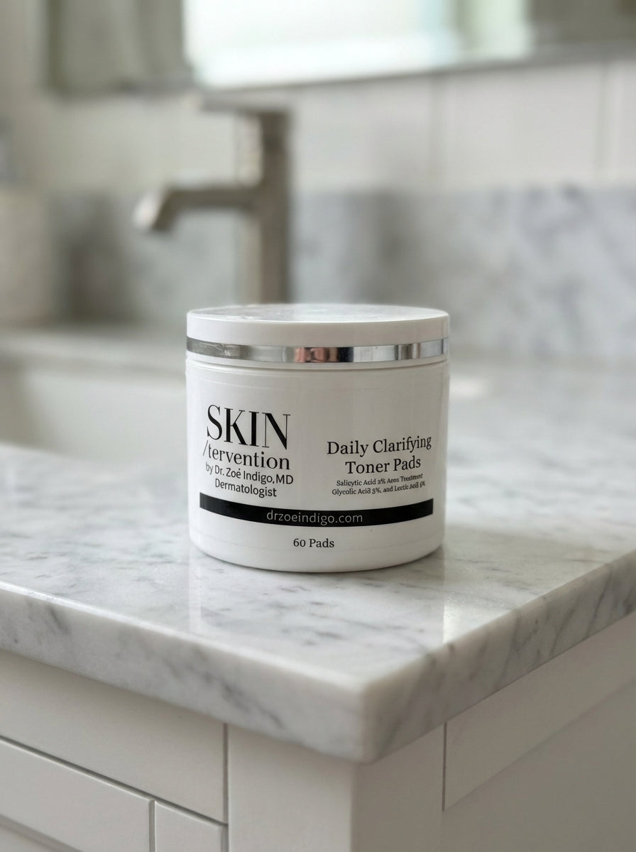 Daily Clarifying Toner Pads – SKIN/tervention Dermatology