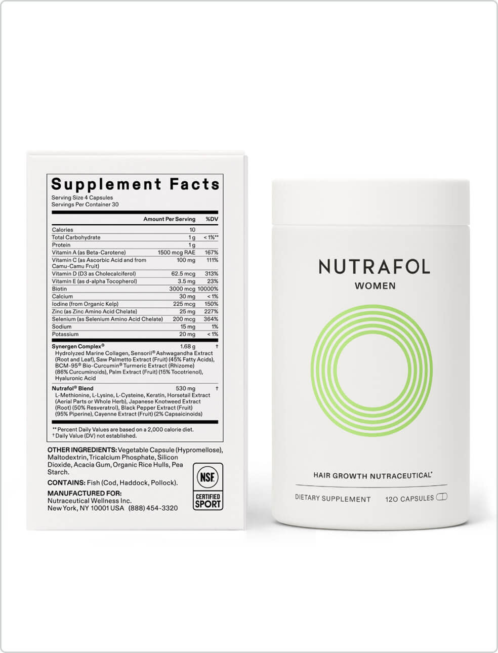 Nutrafol Women's hair growth supplement